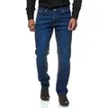 JEEL Regular-fit-Jeans 305 Straight Cut Herren Jeans 5-Pocket Design blau 42