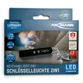 ANSMANN Laserpointer 2in1 – Mini-Laserpointer und LED-Schlüsselleuchte