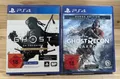 2x Sony PS4 Spiel • Ghost of Tsushima + Ghost Recon Breakpoint Auroa Edition #B3