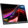15,6" (39,62cm) Verbatim LIGHT schwarz 1920x1080 1xMini-HDMI / 1x USB-C mit Displayport