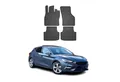 OMAC Auto-Fußmatten für Seat Leon 2020-2025 Gummimatten Schwarz 4 tlg (4 St), für Seat Leon 2020-2025 Seat Leon 2020-2025, Antirutsch,Wasserfest,Einfache Installation