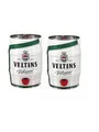 2 Fässer a 5 Liter Veltins Pilsener Dose Bier Orginal Partyfass Partydose