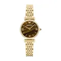Emporio Armani Montre Pour Femmes, 28mm mouvement à Quartz Deux aiguilles Avec Bracelet en Acier inoxydable ou en Cuir