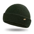 NYTTED® Troyer Mütze Damen & Herren - Made in Germany - Fisherman Beanie aus 100% feinster Schurwolle I Winter Mütze I Fischermütze