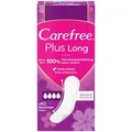 Carefree Slipeinlagen Plus Long, extra stark, ohne Duft, 40 Stück