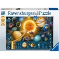 Ravensburger Puzzle Planetensystem, 5000 Puzzleteile, Made in Germany bunt