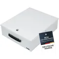 14207 Abschließbare XL Dokumentenkassette für Ordner | DIN A4 / B4 | Lichtgrau