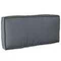 vidaXL Kissen Anthrazit 80 x 40 x 12 cm Oxford-Stoff, Wohnzimmer, Rechteckiges Kissen, Modernes Design, Wasserfest, Bequem, Vielseitig, Pflegeleicht