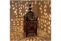 Casa Moro Kerzenlaterne Orientalische Eisen Laterne Firyal H 80 cm für draußen & Innen (hängend & stehend, Kerzenlicht Kerzenleuchter Garten Deko L1649), Garten Windlicht Eisen Rost Finish