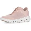 Gabor Slip-On Sneaker Freizeitschuh, Halbschuh, Schnürer, mit elastischem Schnürsenkel rosa 38 EU (5 UK)