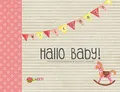 Hallo Baby!: Die schönsten Erinnerungen an dein erstes Lebensjahr