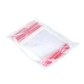 Zip Beutel Druckverschluss 10x20cm 100 Stück Transparent LDPE Lebensmittelecht