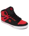 DC Shoes Herren Puur Sneaker, Fiery Red White Black, 40.5 EU