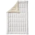 billerbeck Naturhaarbettdecke Cosidorm® Nature, Füllung: 100% Wolle (Schafwolle kbT), Bezug: Baumwolle, Ganzjahresbettdecke 200 cm x 200 cm