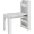 Wohnling Kinderschreibtisch WL6.388, aus Holz, weiß, 90 x 110 x 50cm (B/H/T)