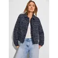 CECIL Kurzjacke mit Brusttaschen blau XXL (46)