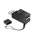 iJiZuo 3 Port USB 3.0 Hub (2 USB 2.0 + USB 3.0), Datenhub für Apple MacBook, Mac Air, MacPro, Windows Laptops und Ultrabooks, sowie PCs und weiteren USB 3.0 kompatiblen Geräten