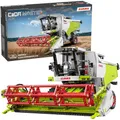 CaDA Bausteine Mähdrescher Claas Dominator 370 im Maßstab 1:17 58cm 4567 Teile