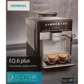 Siemens TE651509DE EQ.6 Plus S100 Kaffeevollautomat - Schwarz/Titanium metallic - Schwarz