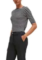 comma Damen 60.2.61.12.130.2128746 T-Shirt, 59G4 blau, 40