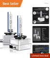 Xenon D1S 8000K 35W Scheinwerfer Birnen Set Hochleistungs Hydrochromatic Drive