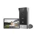 EZVIZ WLAN Video Türsprechanlage, wasserfeste Türklingel mit Türöffner und Kamera, 2-Wege-Audio, 7 Zoll Farb-Touchscreen, Dualband-WLAN, HP5