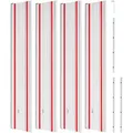 VEVOR Führungsschiene Handkreissäge, inkl. 4 Stk. 700 mm Aluminium-Kreissägeschiene & 3 Verbindungsstücke, kompatibel mit verschiedenen Marken von Tauchsägen, für Holzbearbeitungsprojekte