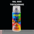 RAL 9005 Tiefschwarz Glänzend in 400ml 1K Maschinenlack Spraydose Baumaschinen