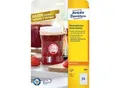 AVERY® Zweckform Klebeetiketten, blanko, Ø 40 mm, rund, für alle Drucker, weiß