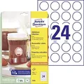AVERY Zweckform 240 Etiketten 5080 weiß 40,0 x 40,0 mm