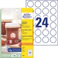 Avery-Zweckform 5080 Universal-Etiketten Ø 40 mm Papier Weiß 1 Set Wiederablö...