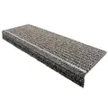 KARAT Sicherheits-Stufenmatte für Außenbereiche / Braun, 25 x 73 cm