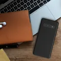 Für Apple iPhone SE 5 5S Hülle Case Silikon Cover Schutz Tasche Matt Schwarz