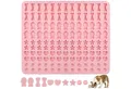 LuxusKollektion Backmatte Backmatte Hundekekse Silikon Formen Backunterlage DIY Leckerlis 130
