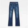 G-STAR 5-Pocket-Jeans Midge Bootcut Jeans - Bootcut blau 25/32