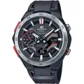 Uhr, Edifice, Dunkelgrau - Schwarz/Schwarz