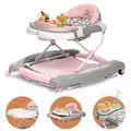 Bronea 4in1 Gehfrei Baby Lauflernwagen Schaukel Lauflernhilfe Babywalker Geprüft