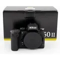 Nikon Z50II, 20,9 MP, 5568 x 3712 Pixel, CMOS, 4K Ultra HD, Touchscreen, Schwarz - Schwarz