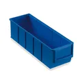 12 Stk. Industrieboxen Lagerboxen Lagerkasten Universalbox SET 300x91x81 mm blau