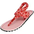 Gumbies Slingback in Candy Hearts Riemchensandalette aus recycelten Materialien hergestellt, stabile Gummisole rot 36