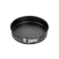 Zenker Springform mit Flachboden Ø28 cm Black Metallic – Stahlblech mit hochwertiger Antihaftbeschichtung, Hitzebeständig bis 230°C, 5 Jahre Garantie, Made in Germany