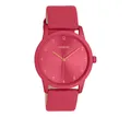 OOZOO Quarzuhr Damenuhr, 38 mm – Damen-Armbanduhr mit kirschrotem Gehäuse & Lederband C11544, Trend-Look für stilvolle Auftritte