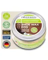 FIBERTEC Shoe Wax Eco Schuhwachs für Leder farblos 100ml - Hochwirksame Lederpflege aus Bienen- und Carnaubawachs, Schuhimprägnierung bluesign zertifiziert ohne Lösungsmittel, Made in Germany