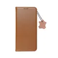 FÜR SAMSUNG GALAXY A56 5G - Forcell ECHT LEDER Tasche Case Cover Hülle BRAUN
