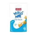 animonda Milkies Katzensnack mit Milch - Knusperkissen Fresh (6 x 120g), getreidefreie Katzenleckerli Milch Katzensnacks für Erwachsene Katzen