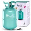 TOM Helium Gas – Gasflasche - Helium Balloon Gas für bis zu 30 Luftballons für Geburtstag, Hochzeit & Co. – für Folienballons geeignet