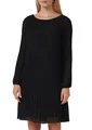s.Oliver Plissiertes Chiffonkleid
