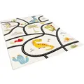 Pergamon Kinder Teppich Maui Kids Dino Straßenteppich Bunt 120x170cm