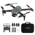 Ameta Drohne mit Kamera 4K für Erwachsene, S20 Lite FPV Drone für Anfänger, RC Quadrocopter mit Bürstenloser Motor, 36 min Flugzeit, Höhenhaltung, Kreisflug, Geschenk Spielzeug für Kinder (165 g)