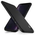 Spigen Liquid Air Hülle für iPhone Xr Schwarz